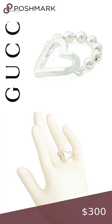 gucci toggle heart ring|gucci heart ring review.